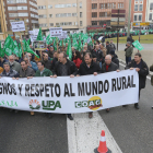 Manifestación de los agricultores y ganaderos de Castilla y León. | ICAL
