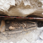 Intervención arqueológica en tumba hispano-visigoda en San Bernabé. - ICAL