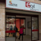 Oficina del Ecyl en Castilla y León en una imagen de archivo.- E.M.