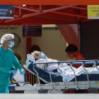 Hospital Clínico de Valladolid durante el estado de alarma. - JUAN MIGUEL LOSTAU