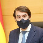 El consejero de Fomento y Medio Ambiente, Juan Carlos Suárez-Quiñones.- ICAL