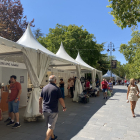 Feria del Libro y Artesanía en las fiestas de San Antolín de Palencia 2022.- TWITTER MIRIAM ANDRÉS