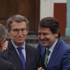 Alberto Núñez Feijóo y Alfonso Fernández Mañueco. - ICAL