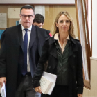 Cayetana Álvarez de Toledo declara en los juzgados de Zamora. -ICAL