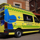 Imagen de una ambulancia de Sacyl. - E. M.