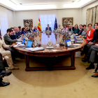 Consejo de Ministros de la XV legislatura celebrado este miércoles en el Palacio de La Moncloa. ICAL