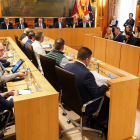 La Diputación de León celebra el pleno de organización de la nueva corporación provincial. -ICAL