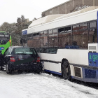 Un conductor que da positivo en Cocaina causa un accidente sin consecuencias mayores en Valladolid. ICAL