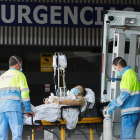 Urgencias del Hospital Clínico de Valladolid. -JUAN MIGUEL LOSTAU.