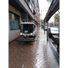 Una de las máquinas que limpian las calles de Segovia - AYTO SEGOVIA