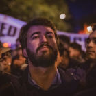 García-Gallardo, durante una de las manifestaciones contra el PSOE.- TWITTER