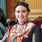 Alicia Santamaría, reina mayor de las fiestas de San Pedro en 2019... y 2020. SANTI OTERO