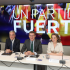Una reunión de Comité Ejecutivo Nacional del Partido Popular liderado por el presidente del PP, Alberto Núñez Feijóo. ICAL