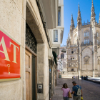 La mayor parte de los alojamientos turísticos que se ofertan en Burgos se encuentra a la sombra de la Catedral.- TOMÁS ALONSO