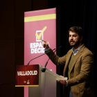 Acto político de Vox en Valladolid con la presencia de Santiago Abascal. ICAL