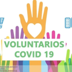 Cartel de Voluntarios COVID-19 Segovia.- VOLUNTARIOS COVID-19