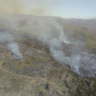 Imagen de archivo de un incendio en Castilla y León. EUROPA PRESS
