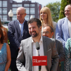 El secretario general del PSOE en Castilla y León, Luis Tudanca, presenta los cabeza de lista socialistas al Congreso y Senado por las nueve provincias de la Comunidad. -ICAL