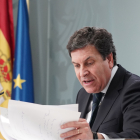 El portavoz de la Junta y consejero de Economía y Hacienda, Carlos Fernández Carriedo. ICAL