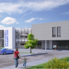 Imagen del proyecto del nuevo hospital de Aranda de Duero.- E. M.