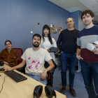 Imagen de los integrantes del grupo de investigación ‘Admirable’ de la Universidad de Burgos. TOMÁS ALONSO