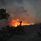 El incendio del Teleno amenaza las localidades de Boisán y Filiel | E.M.