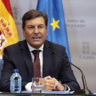 El consejero de Economía y Hacienda, Carlos Fernández Carriedo. E.M.