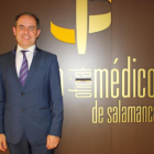 Santiago Santa Cruz, presidente del Colegio de Médicos de Salamanca. E.M.