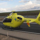 Helicóptero sanitario - SACYL - Archivo