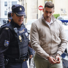 Primera sesión del juicio contra un joven de 30 años por el asesinato de su pareja en Mansilla de las Mulas (León) en abril de 2021. ICAL