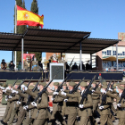 Acto de celebración de Santa Bárbara en La Base Conde de León.-ICAL