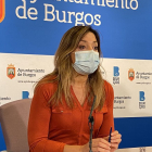 La portavoz del PP en Burgos, Carolina Blasco. - EM