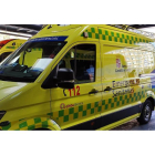 Imagen de archivo de una ambulancia UVI móvil.- E. PRESS