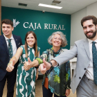 Caja Rural de Salamanca inaugura una nueva oficina en la ciudad de Valladolid, en el barrio de Santa Clara. -ICAL
