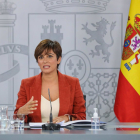 La ministra de Política Territorial y portavoz del Gobierno, Isabel Rodríguez. E.P.