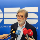 El presidente de CEOE-Cecale, Santiago Aparicio.- E. PRESS