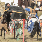 Recreación de las Justas Medievales del Passo Honroso Don Suero de Quiñones en Hospital de Órbigo, León. -ICAL