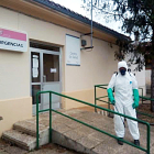 Trabajos de desinfección en residencias y pequeños municipios para frenar la propagación del coronavirus en el medio rural. - ICAL.