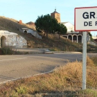 La localidad leonesa de Grajal de la Ribera. -WEB LS.