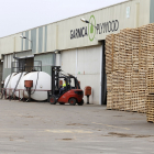 Instalaciones de la empresa de madera Garnica Plywood en Valencia de don Juan.- ICAL