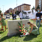 Imagen de archivo de un acto de homenaje a Miguel Ángel Blanco.- ICAL