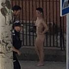 Mujer desnuda en las calles de Soria. -E.M.