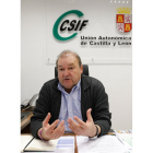Carlos Hernando, presidente autonómico de CSIF.- JUAN MIGUEL LOSTAU
