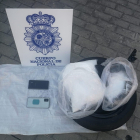 Imagen facilitada por la Policía Nacional con el paquete de kemamina - POLICÍA NACIONAL
