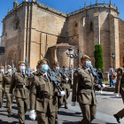 Foto de archivo de un desfile militar en Ciudad Rodrigo. -ICAL