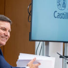 El portavoz de la Junta de Castilla y León, Carlos Fernández Carriedo.- ICAL