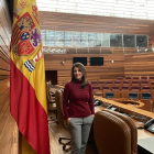 Fátima Pinacho, nueva portavoz de Vox en las Cortes.- ICAL