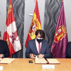 Junta y Diputación de Burgos firman el convenio de adhesión al programa Rehabitare.- ICAL