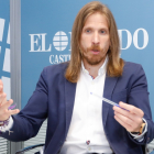 Pablo Fernández, secretario general de Podemos en Castilla y León.- J. M. LOSTAU