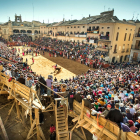 Celebración del Carnaval del Toro en Ciudad Rodrigo, en Salamanca. -ICAL